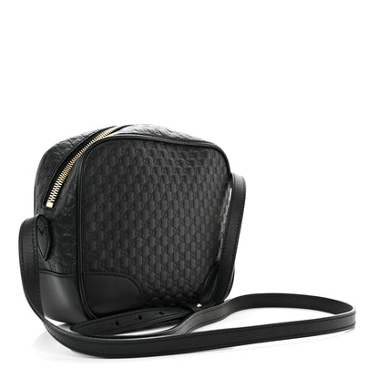 Gucci Microguccissima Mini Bree Messenger Bag Black 3 of 11