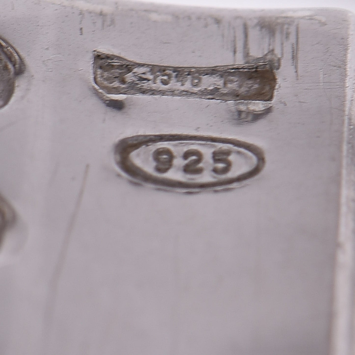 Sterling Silver Four Band Ring 50 5.25