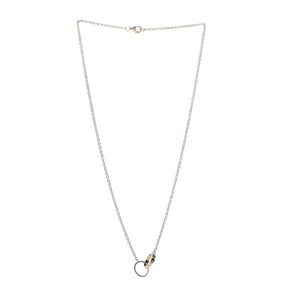 Cartier 18K Yellow Gold Interlocking LOVE Necklace 3 of 5