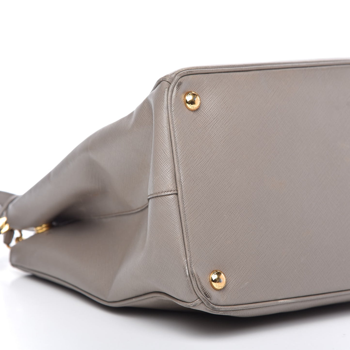 Saffiano Large Galleria Double Zip Tote Argilla