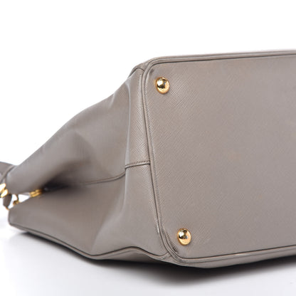 Prada Saffiano Large Galleria Double Zip Tote Argilla 6 of 11