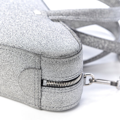 Balenciaga Glitter XS Triangle Duffle Argent Black 8 of 9