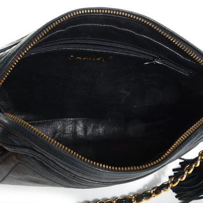 Chanel Lambskin Tassel Camera Case Black 5 of 10