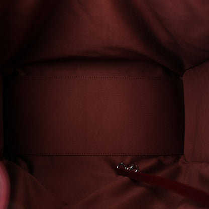 Chanel Shiny Crumpled Calfskin Quilted Medium Chanel 25 Handbag Dark Burgundy 6 of 11