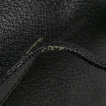 Gucci Suede Calfskin Bamboo Backpack Black 10 of 12