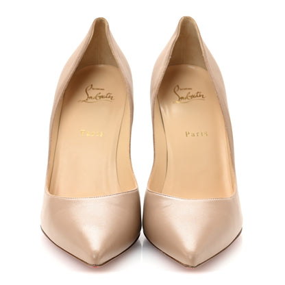 Christian Louboutin Nappa Apostrophy 100 Pumps 42 Nude 3 of 10