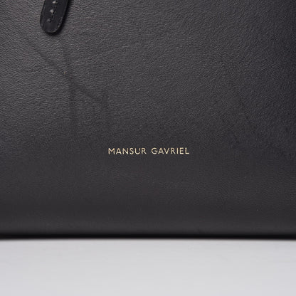 Mansur Gavriel Calfskin Mini Bucket Bag Black 7 of 8