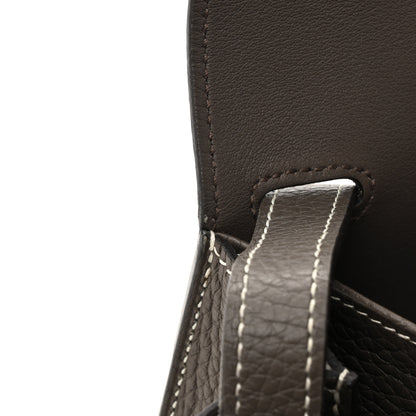 Hermes Taurillon Clemence Halzan 31 Etoupe 10 of 12