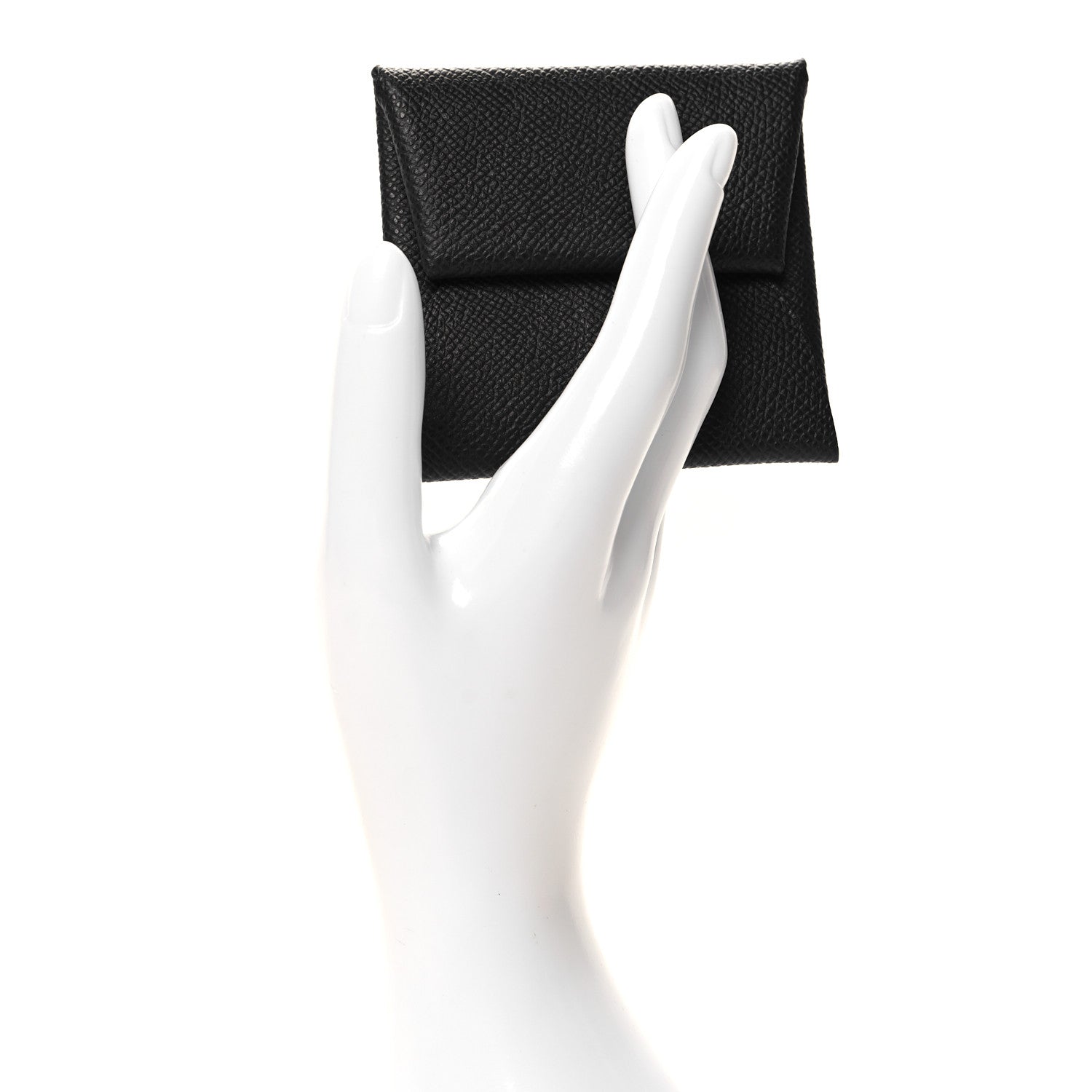 Hermes Epsom Bastia Coin Purse Black 2 of 7