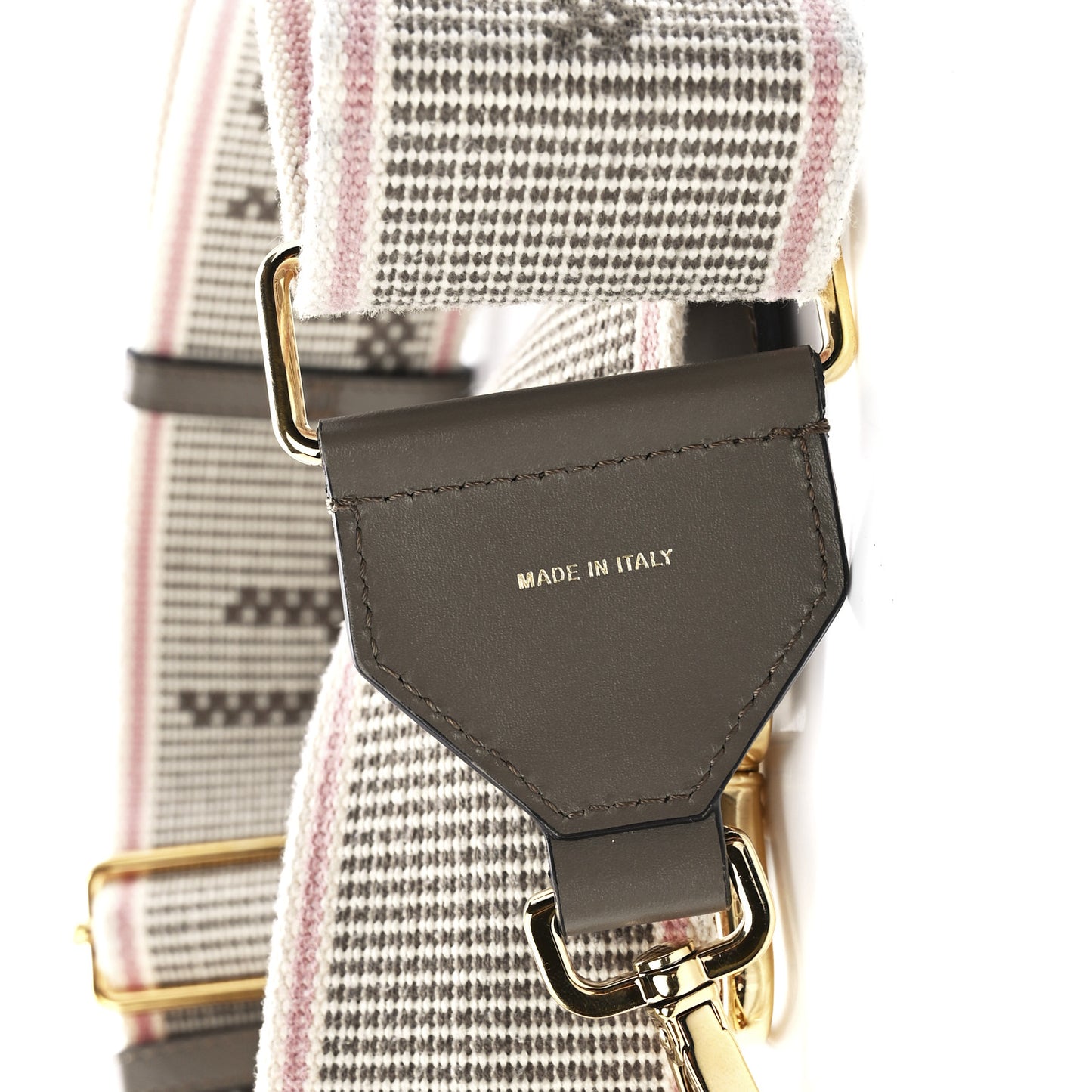 Cannete Ribbon Poly Vitello King Logo Adjustable Strap You Pergamena Acquerello Tartufo
