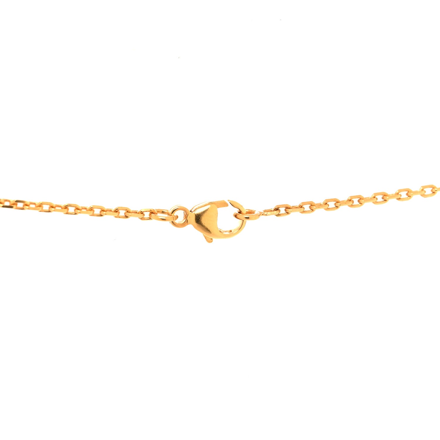 Hermes Lacquered Gold Mini Pop H Pendant Necklace Black 4 of 6