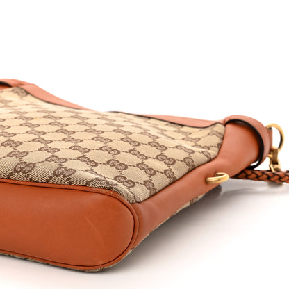 Gucci Monogram Braided Shoulder Bag Brown 10 of 11