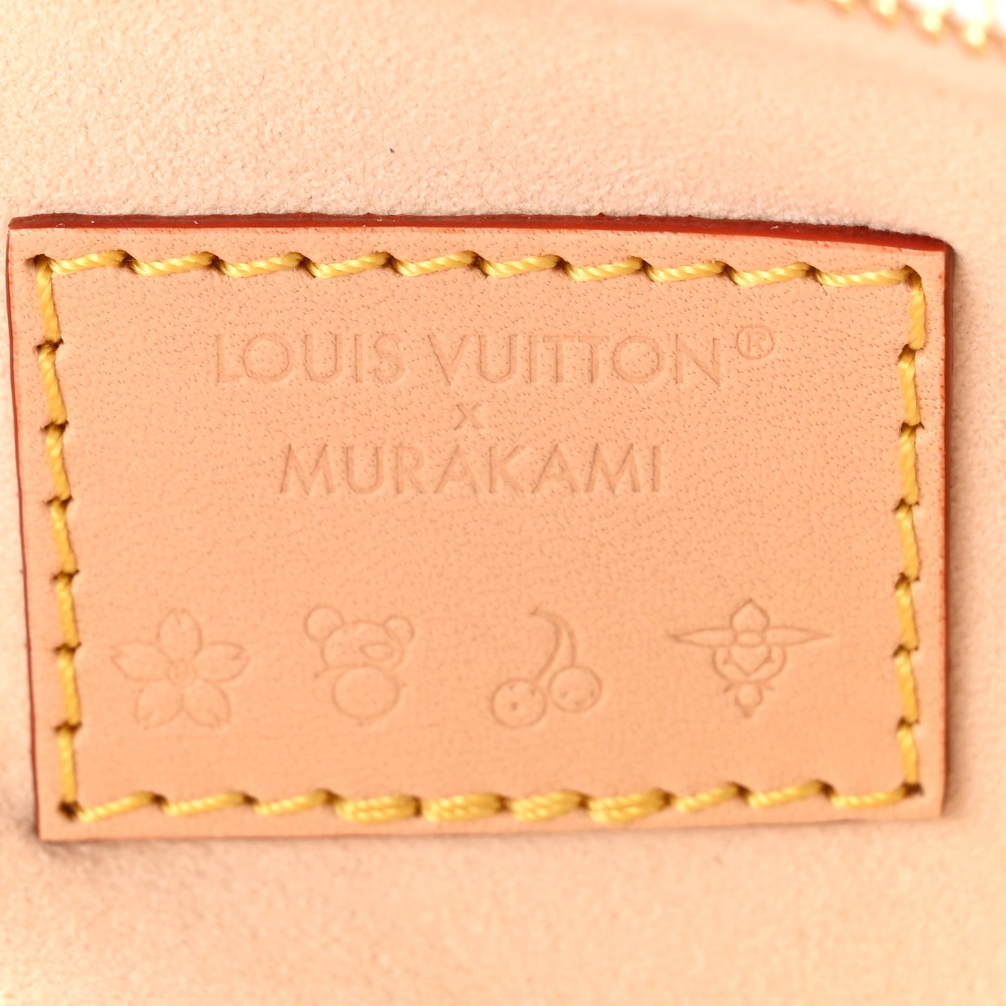 LV X TM Monogram Multicolor Mini Bumbag White