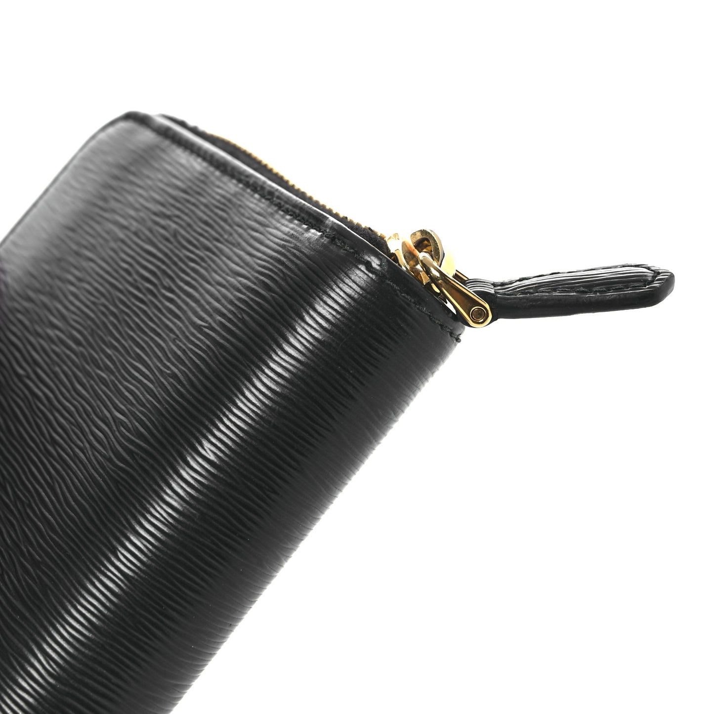 Vitello Move Bi-Color Zip Around Wallet Black