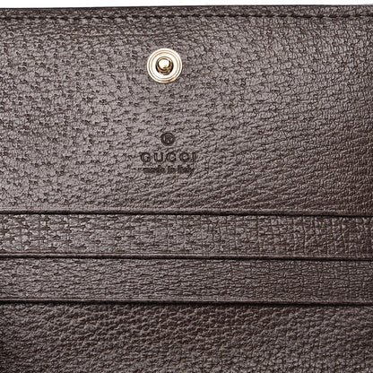 Gucci GG Supreme Monogram Bengal Card Case Beige Pink 7 of 7