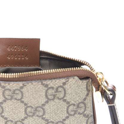 Gucci GG Supreme Monogram Key Case Brown 6 of 6
