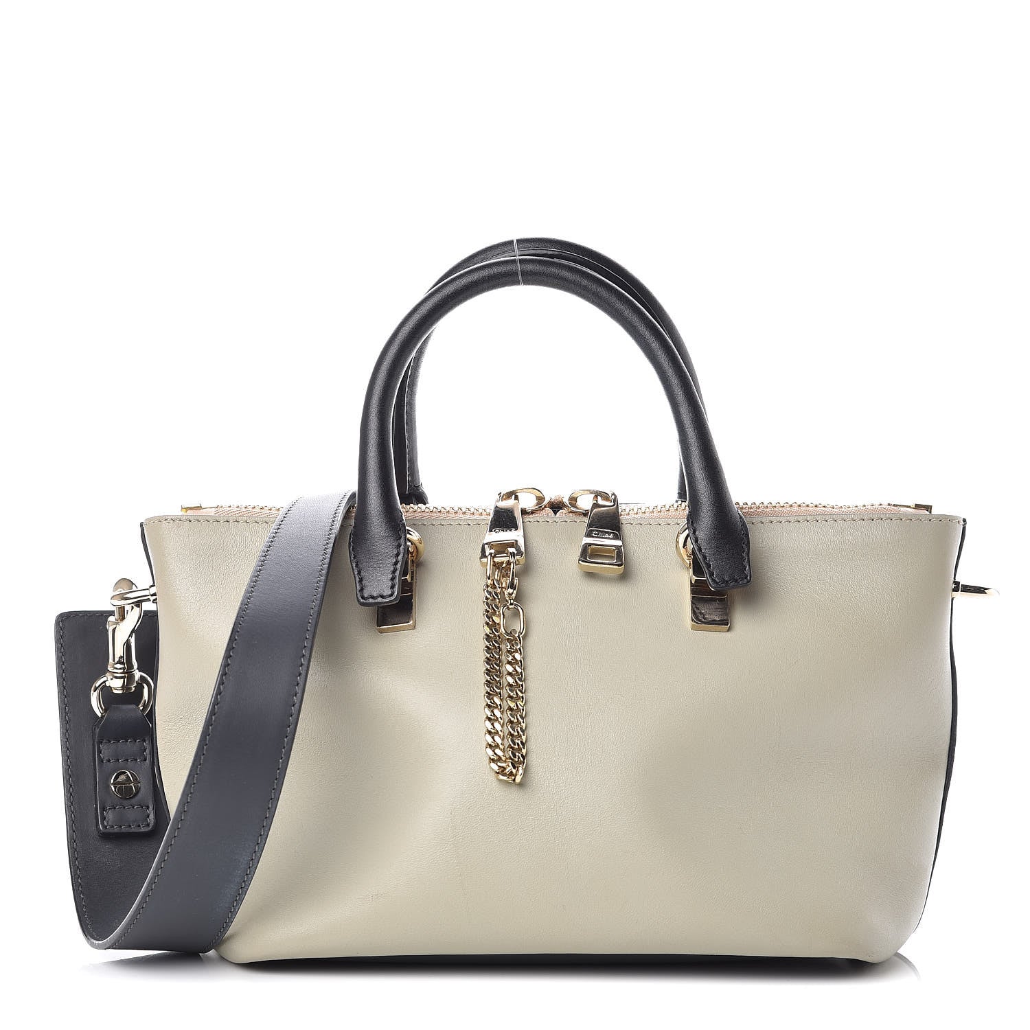 Chloe Smooth Calfskin Mini Baylee Tote Black 1 of 10