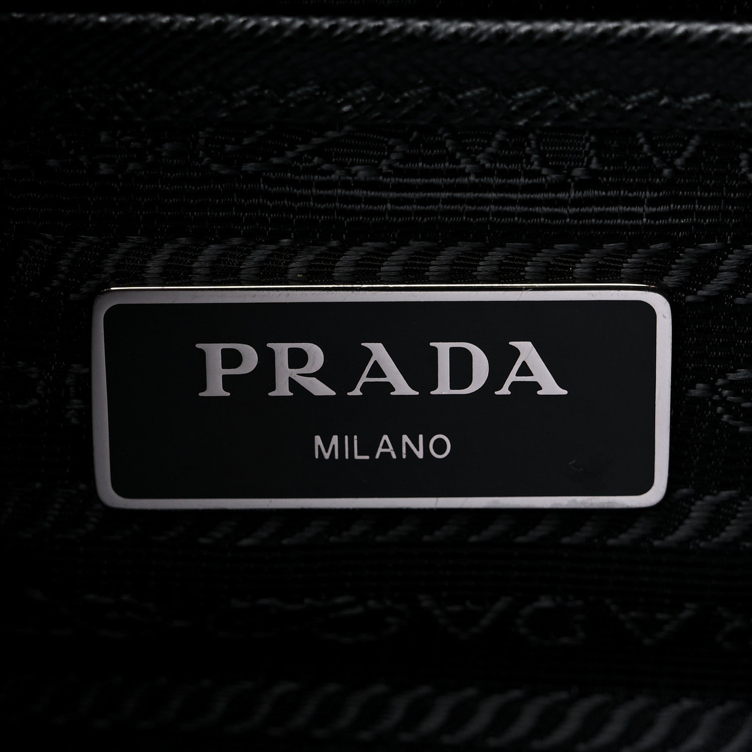 Prada Tessuto Nylon Saffiano Small Backpack Black 6 of 10