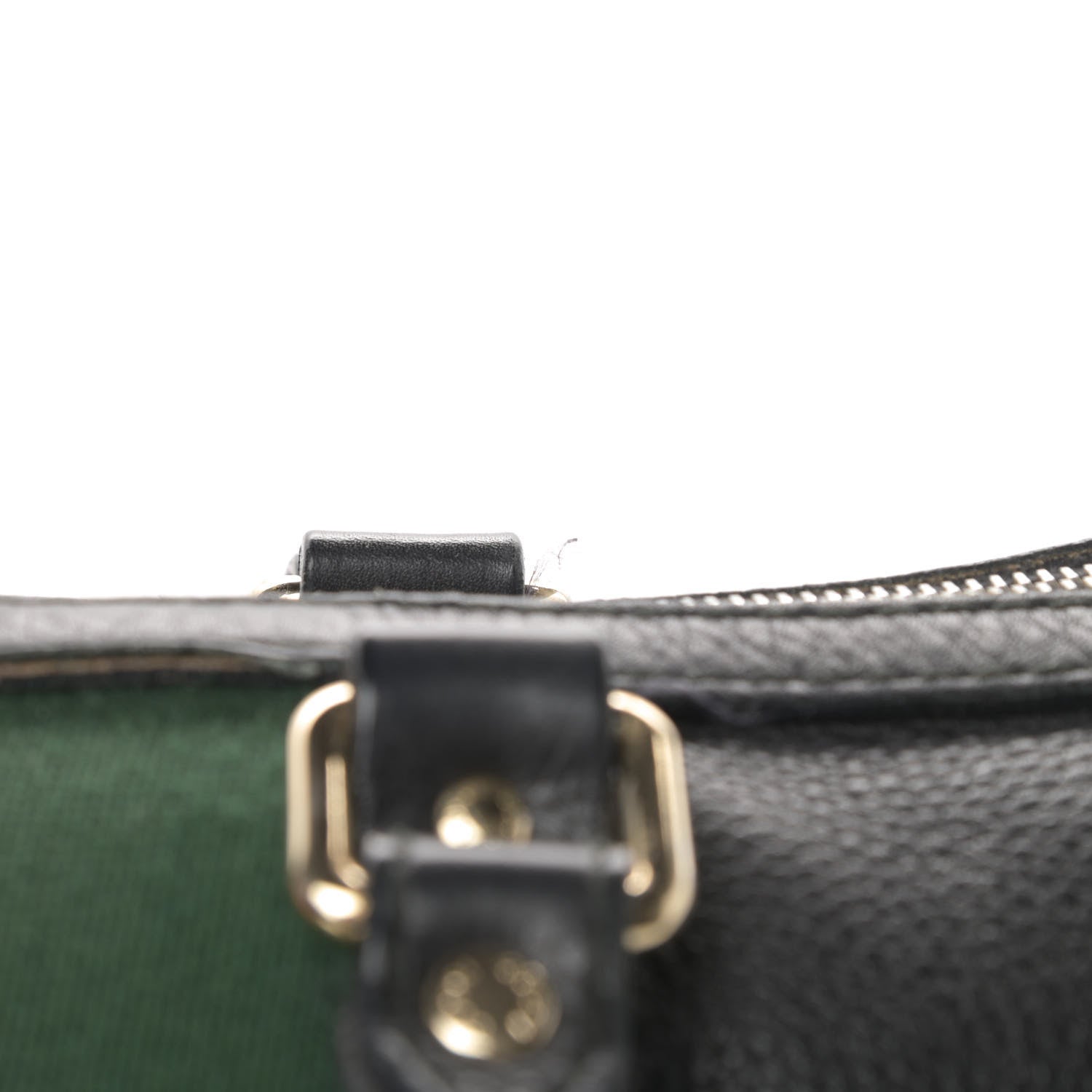 Gucci Calfskin Vintage Web Medium Boston Black 17 of 23
