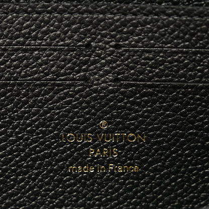 Louis Vuitton Empreinte Clemence Wallet Black 6 of 7