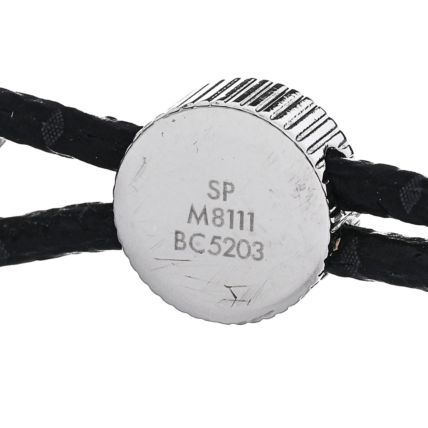 Louis Vuitton Monogram Eclipse Catch It Bracelet 21 Grey 4 of 4