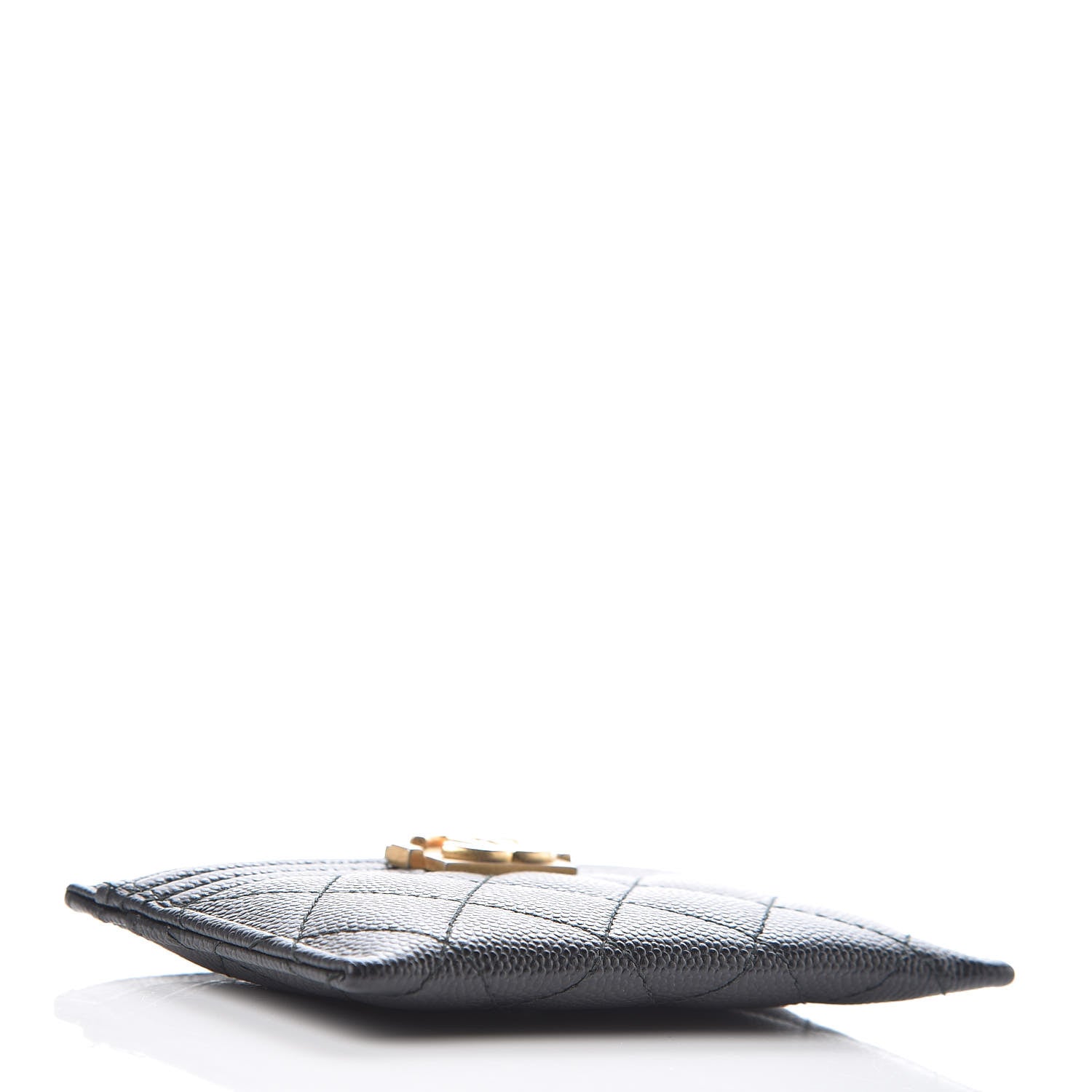 Chanel Caviar Quilted Boy Card Holder Black 4 of 9