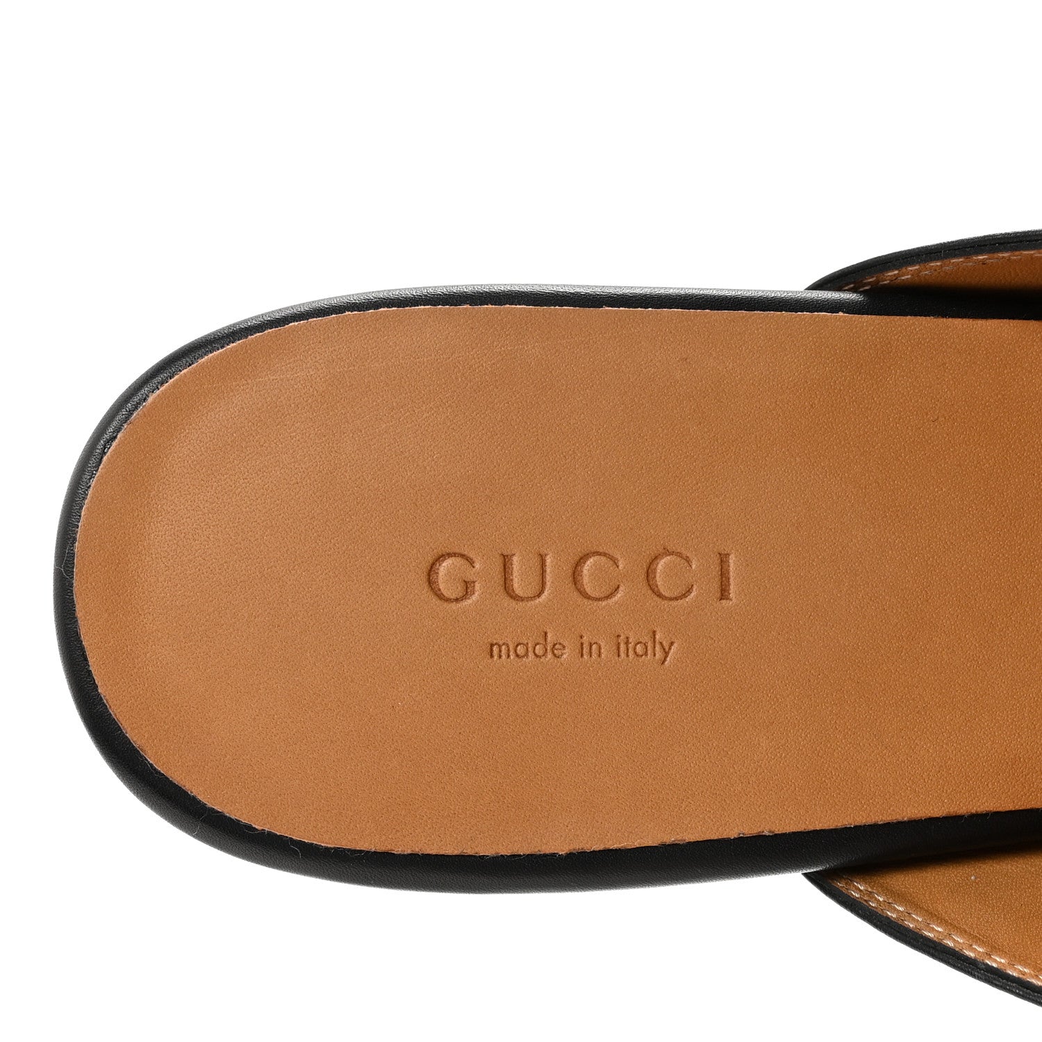 Gucci Calfskin Womens Princetown Slippers 40.5 Black 8 of 10
