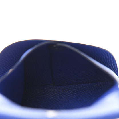 Hermes Epsom Bastia Coin Purse Bleu Electrique 6 of 9