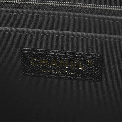 Chanel Caviar Quilted XXL Travel Flap Bag Black 6 of 10