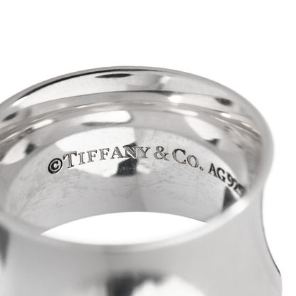 Tiffany Sterling Silver Wide 1837 Ring 53 6.25 4 of 4
