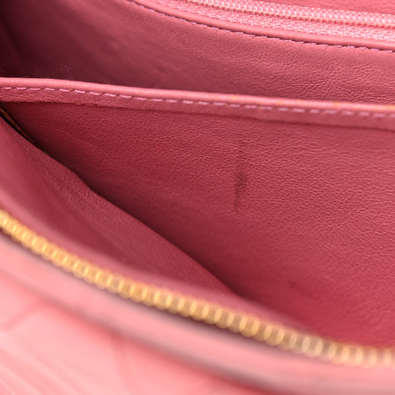 Chanel Lambskin Quilted Pocket Flap Shoulder Bag Pink 17 of 43
