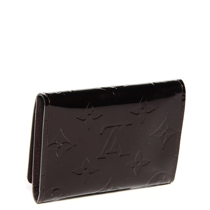 Louis Vuitton Vernis Business Card Holder Amarante 3 of 7