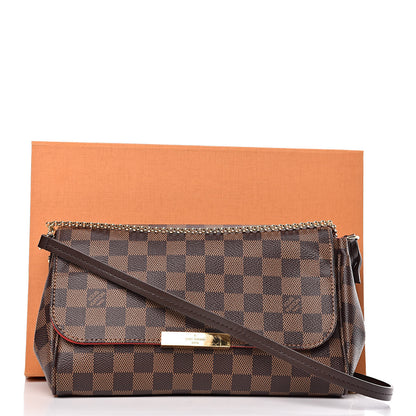 Louis Vuitton Damier Ebene Favorite MM 12 of 12
