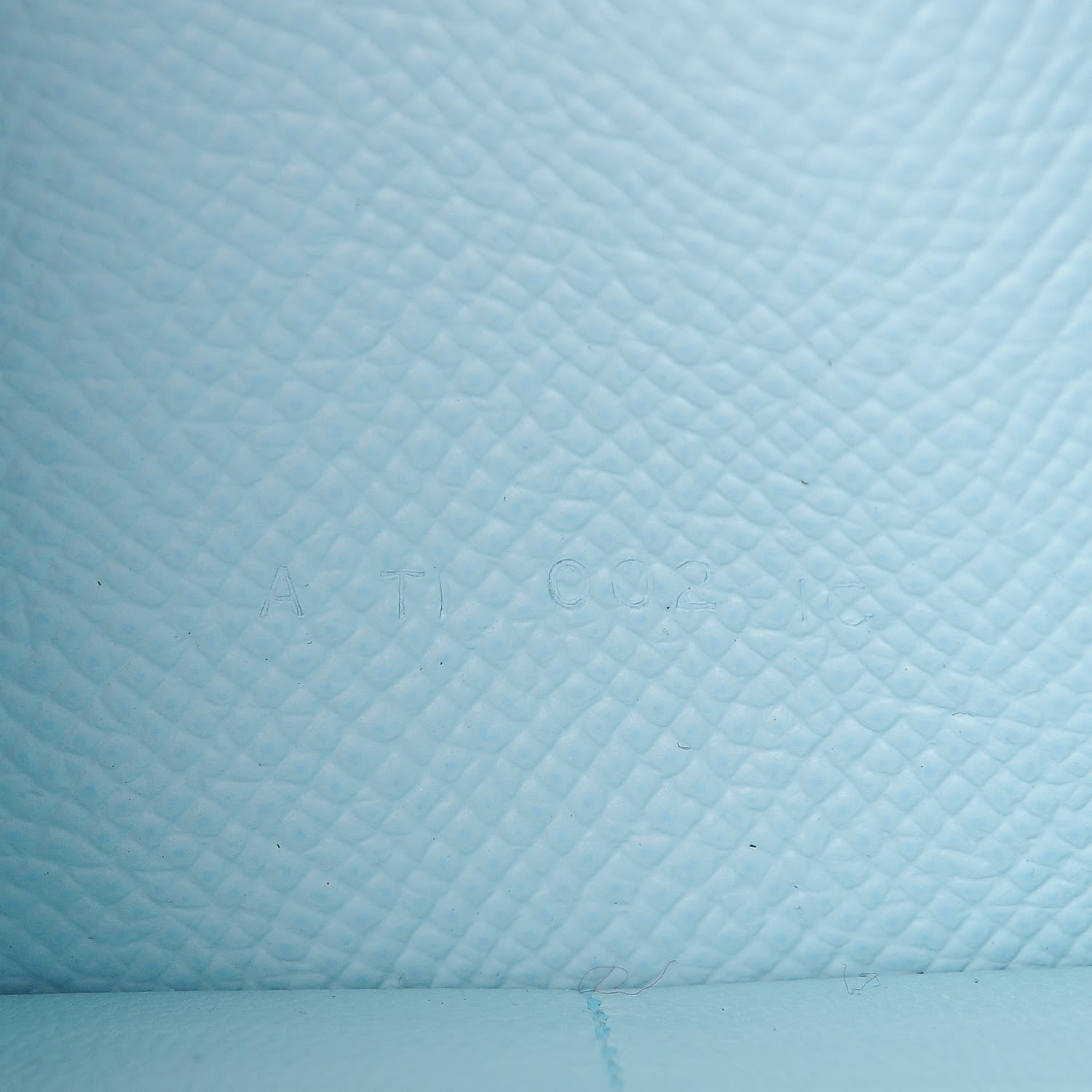 Hermes Epsom Kelly Longue Wallet Bleu Zephyr 7 of 8