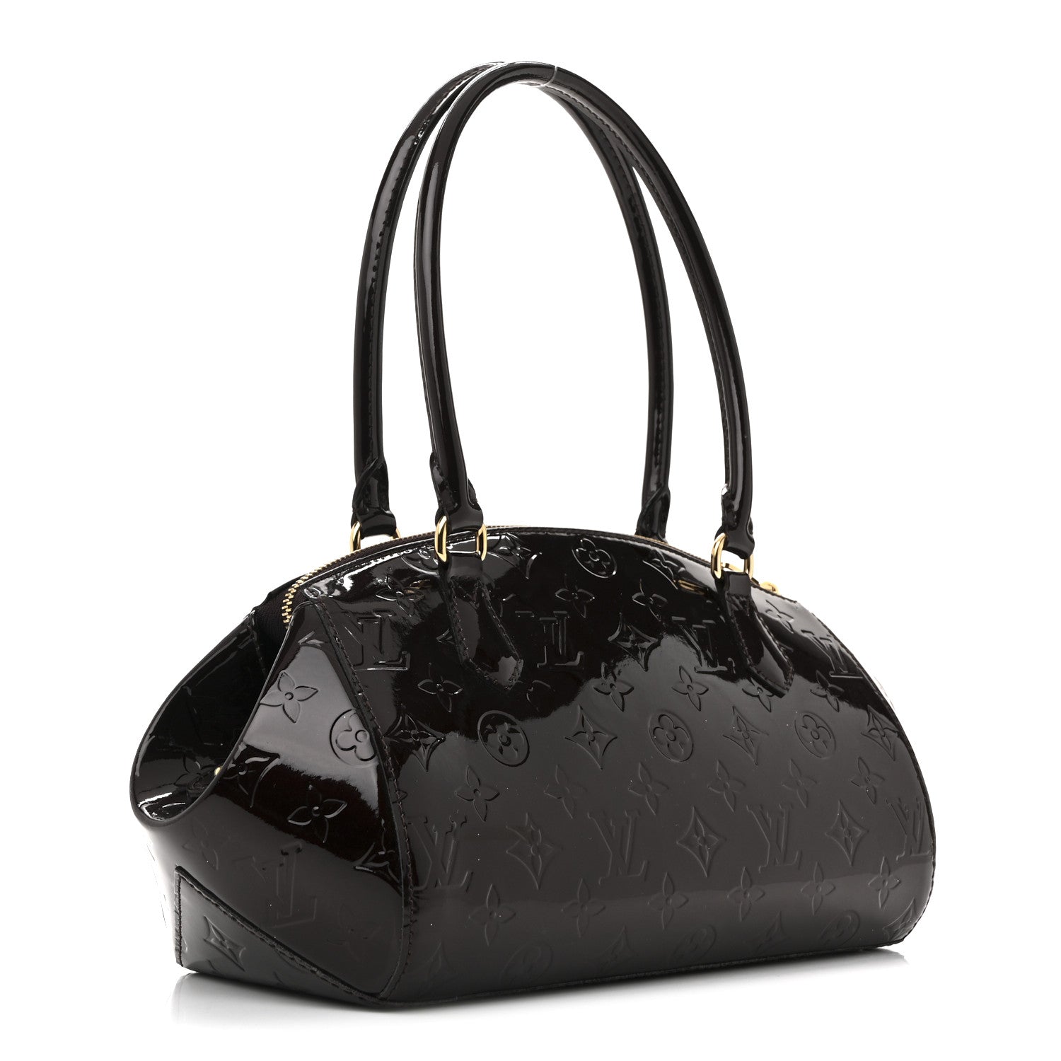 Louis Vuitton Vernis Sherwood PM Amarante 3 of 12