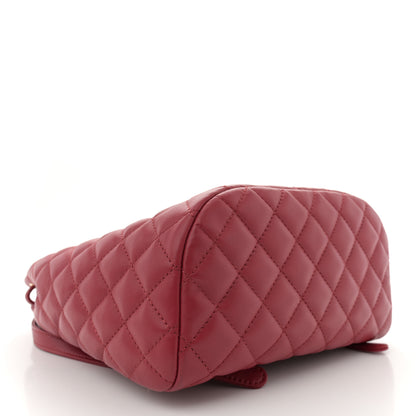 Chanel Lambskin Quilted Small Urban Spirit Backpack Red 4 of 10