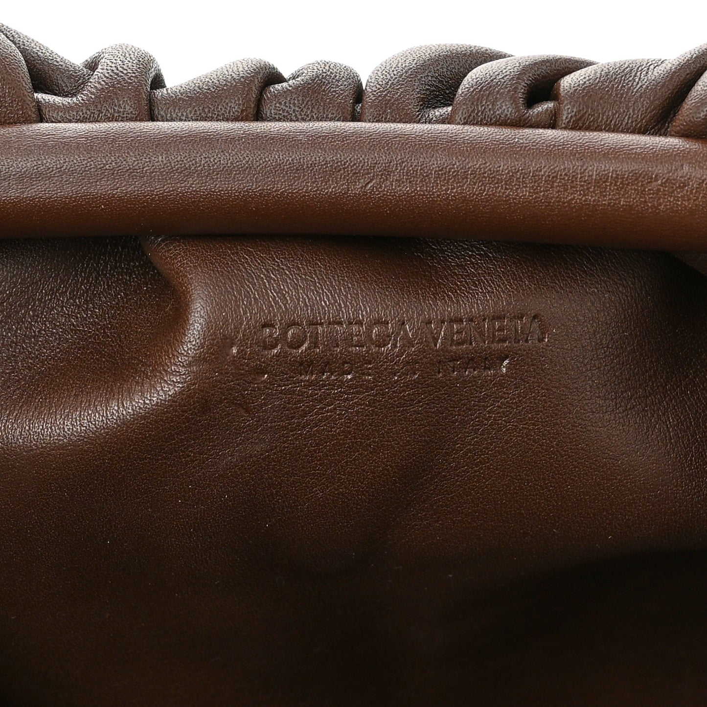 Butter Calfskin The Mini Pouch Espresso
