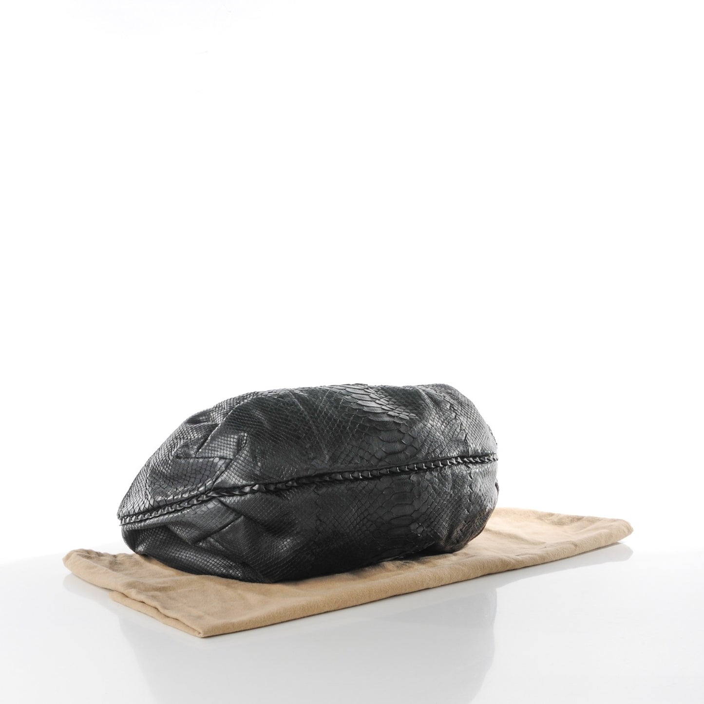 Python Belly Veneta Hobo Nero Black