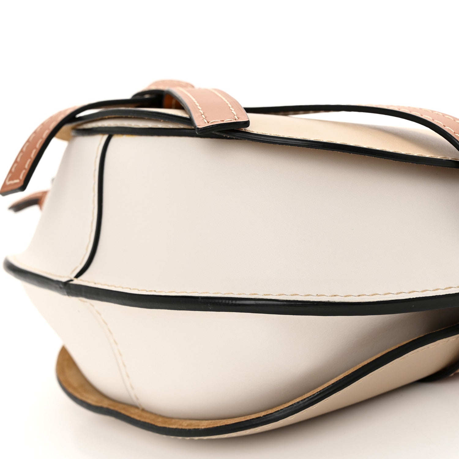 Loewe Calfskin Small Gate Crossbody Bag Ghost Light Ghost 9 of 9