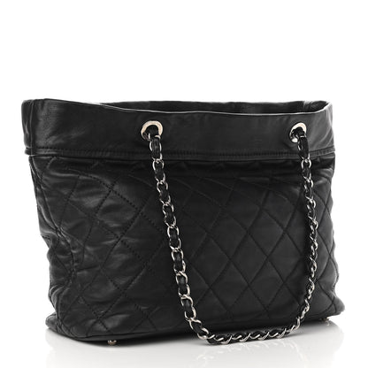 Chanel Calfskin Large Front Flap Tote Black 3 of 14
