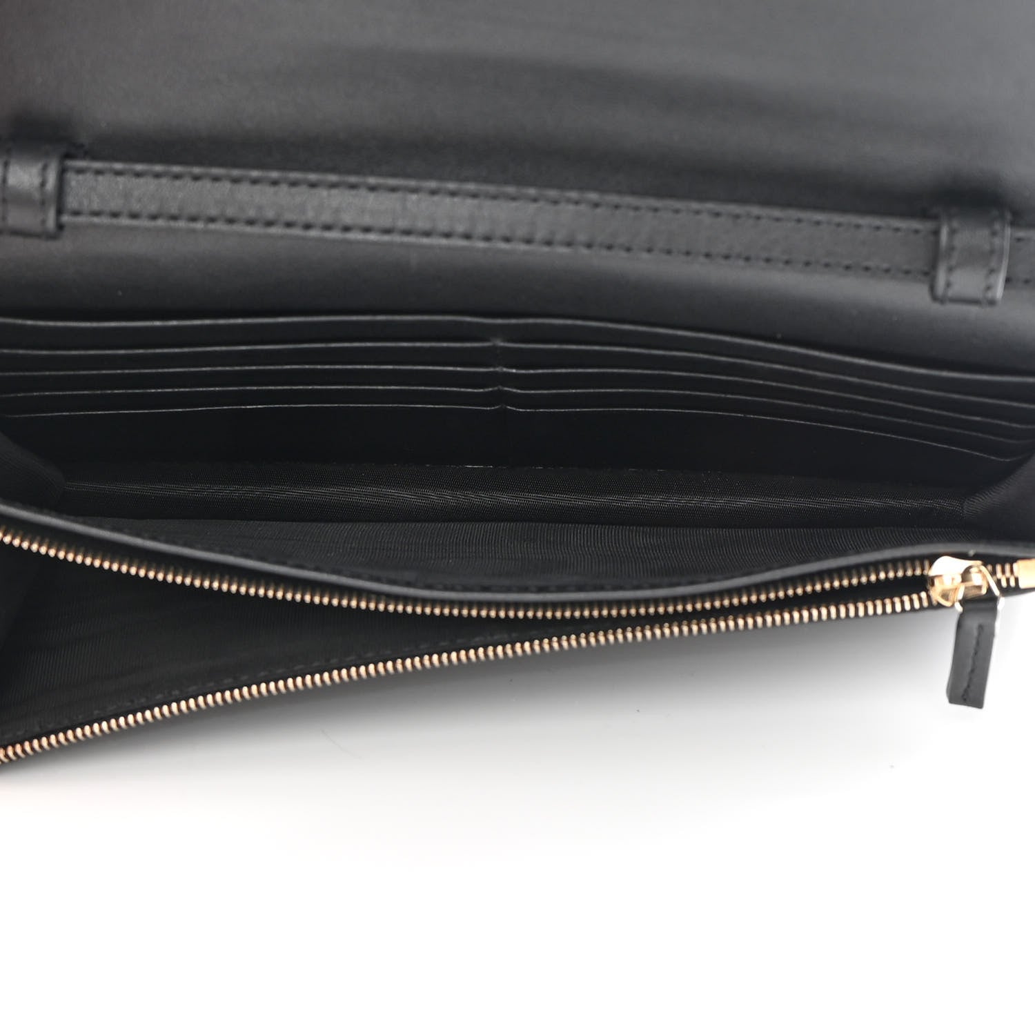 Gucci Microguccissima Crossbody Wallet Black 5 of 10