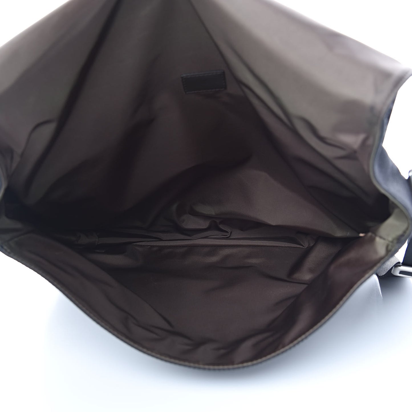 Damier Geant Messenger Bag Black