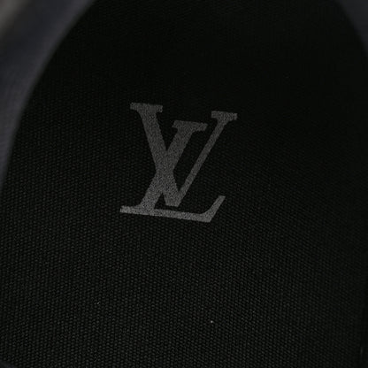 Louis Vuitton Monogram Eclipse Mens LV Trainer Sneakers 10 Black 7 of 10