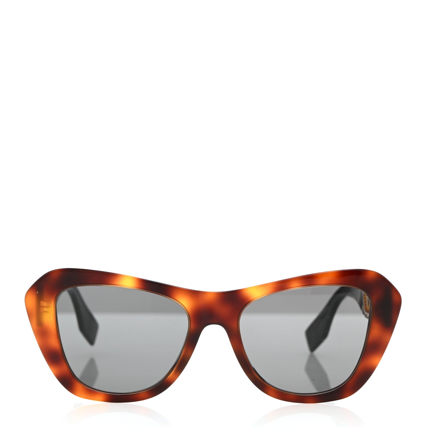 Fendi Acetate O'Lock Cat Eye Sunglasses FE40064I Tortoise 2 of 6