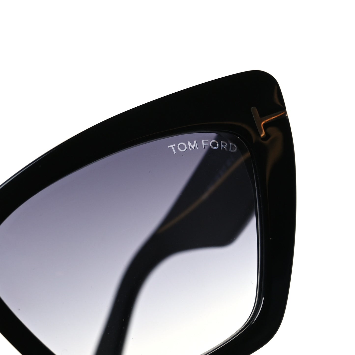 Acetate Wyatt Sunglasses TF871 Black