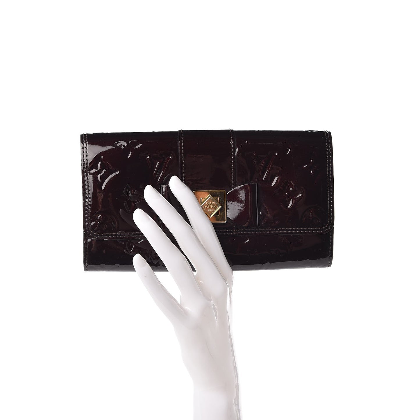 Vernis Sarah Noeud Wallet Amarante