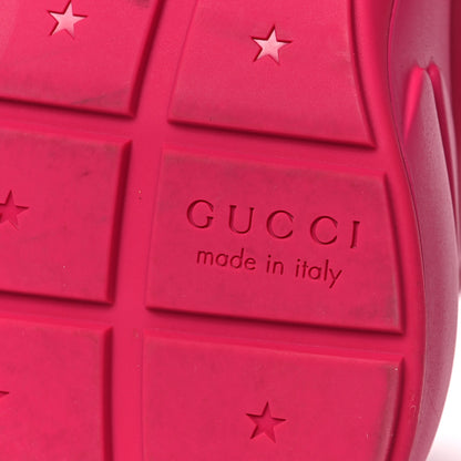 Gucci Calfskin Logo Womens Rhyton Sneakers 40 Box Pink 6 of 6
