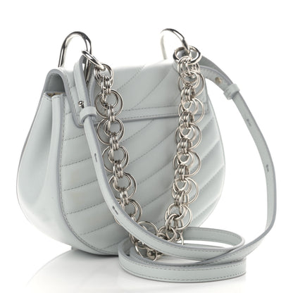 Chloe Calfskin Quilted Mini Drew Bijou Shoulder Bag Airy Grey 3 of 11