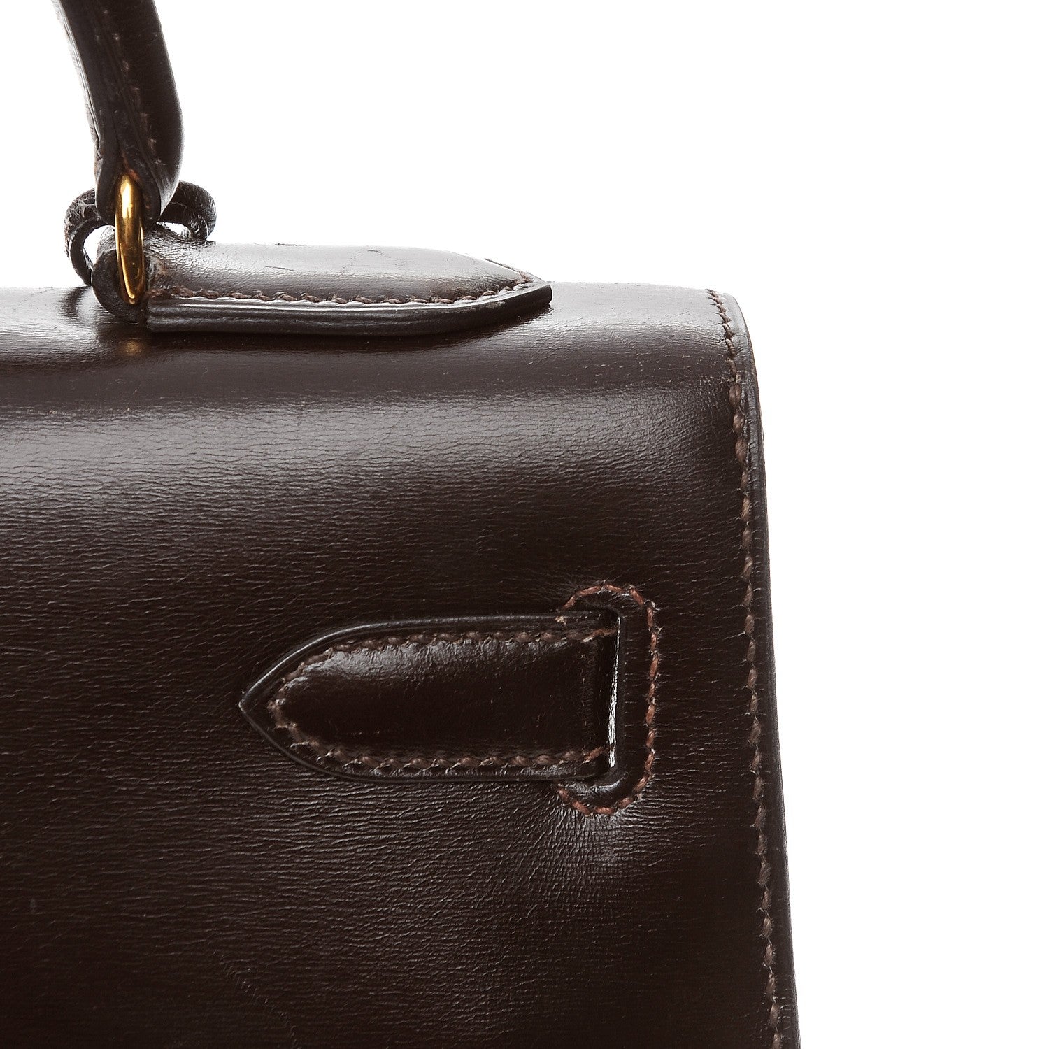 Hermes Box Kelly Sellier 32 Chocolate 8 of 30