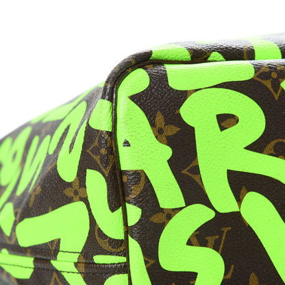 Louis Vuitton Monogram Graffiti Neverfull GM Green 12 of 15